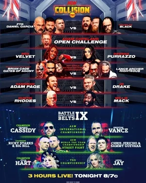 All Elite Wrestling: Battle of the Belts 9 Постер