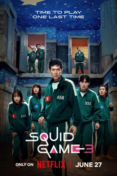 Игра в кальмара 3 сезон Постер